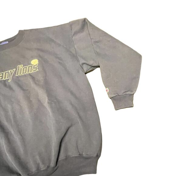 Penn State University PSU pullover navy sweatshirt size XL Y2K Champion UNISEX - Picture 9 of 10